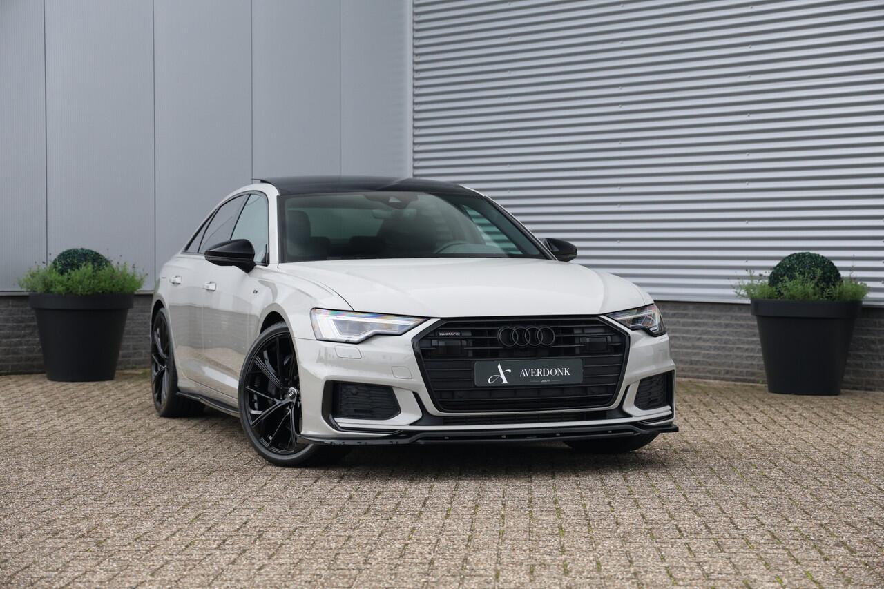 Audi A6 50 TFSI e Quattro 299pk 3x S-line Pano|B&O|Matrix|Krijtgrijs|Maxton