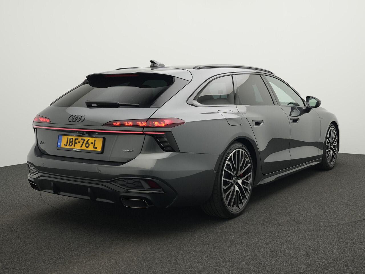 Audi A6 Avant e-hybrid 367 pk S-tronic quattro S edition Competition | Tech pro | Adaptieve luchtvering | Glazen panoramadak met smart glass |