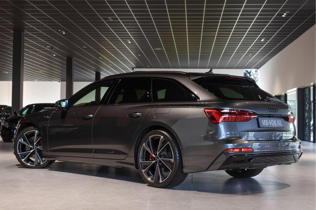 Audi A6 Avant 55 TFSI e quattro Pro Line S Competition B&O 3D|Sportstoelen+|Comfortsleutel|HUD|Fijnnappa|21"|Zwart optiek