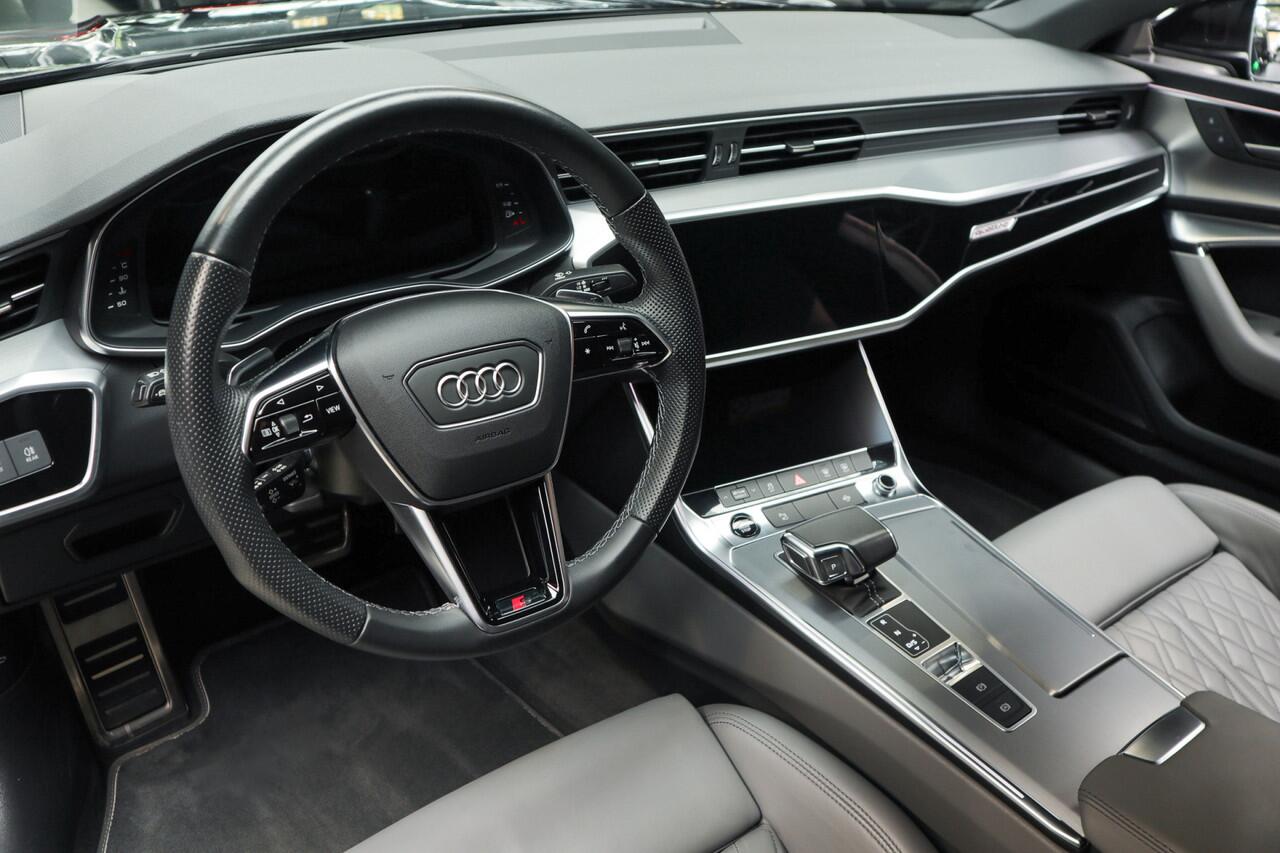 Audi A7 Sportback 55 TFSI quattro S-Line Competition HUD B&O Leer Navi Virtual ACC Elektr. achterklep Camera Stoelverwarming LM velgen BTW auto