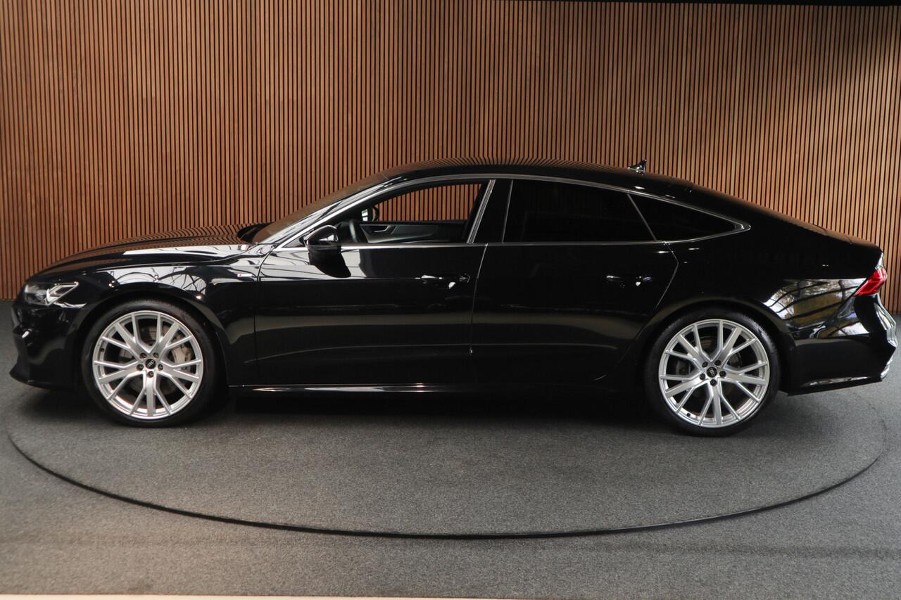 Audi A7 Sportback 55 TFSI quattro S-Line Competition HUD B&O Leer Navi Virtual ACC Elektr. achterklep Camera Stoelverwarming LM velgen BTW auto
