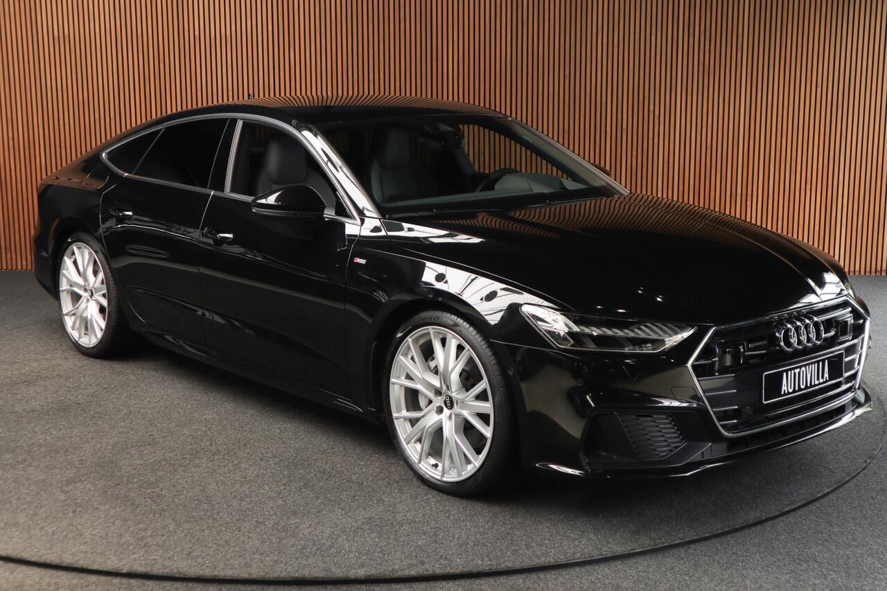 Audi A7 Sportback 55 TFSI quattro S-Line Competition HUD B&O Leer Navi Virtual ACC Elektr. achterklep Camera Stoelverwarming LM velgen BTW auto