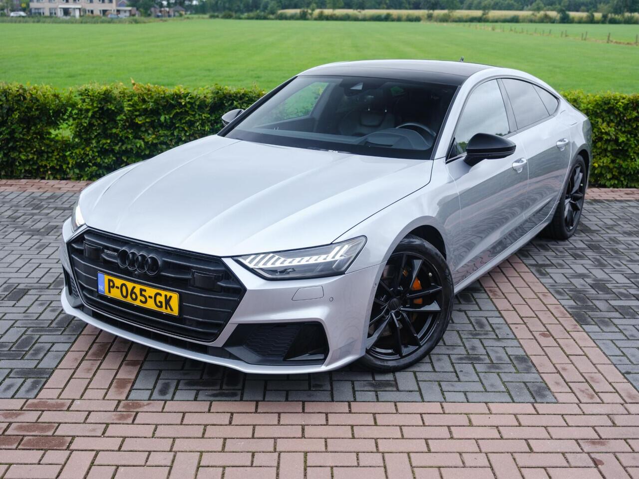 Audi A7 Sportback 55 TFSI e quattro Competition | S-line | Volleder Valcona | Panodak | 4-zone ECC | LED |  Assistentie City & Tour pack | Achterbank verw | Adap onderstel | DAB | Hud | 360cam | Softclose | Etc..