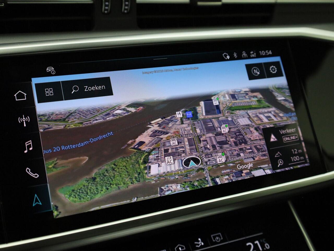 Audi A7 Sportback 55 TFSIe 270kW/367PK quattro S Line · Panoramadak · 360° Camera + Parkeersensoren · Leder · Trekhaak· Garantie t/m 10-01-2028 of 80.000km