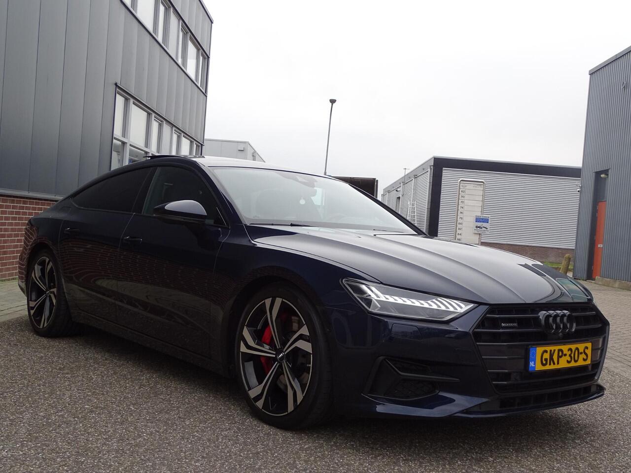 Audi A7 Sportback 50 TFSI e quattro Pro Line S PANORAMA DAK | SFEERVERLICHTING | 360 CAMERA | VERWARMDE/GEKOELDE STOELEN | BANG & OLUFSEN | LEDER | NAVIGATIE | ADAPTIEVE CRUISE CONTROL | DODEHOEK DETECTIE | MATRIX KOPLAMPEN |