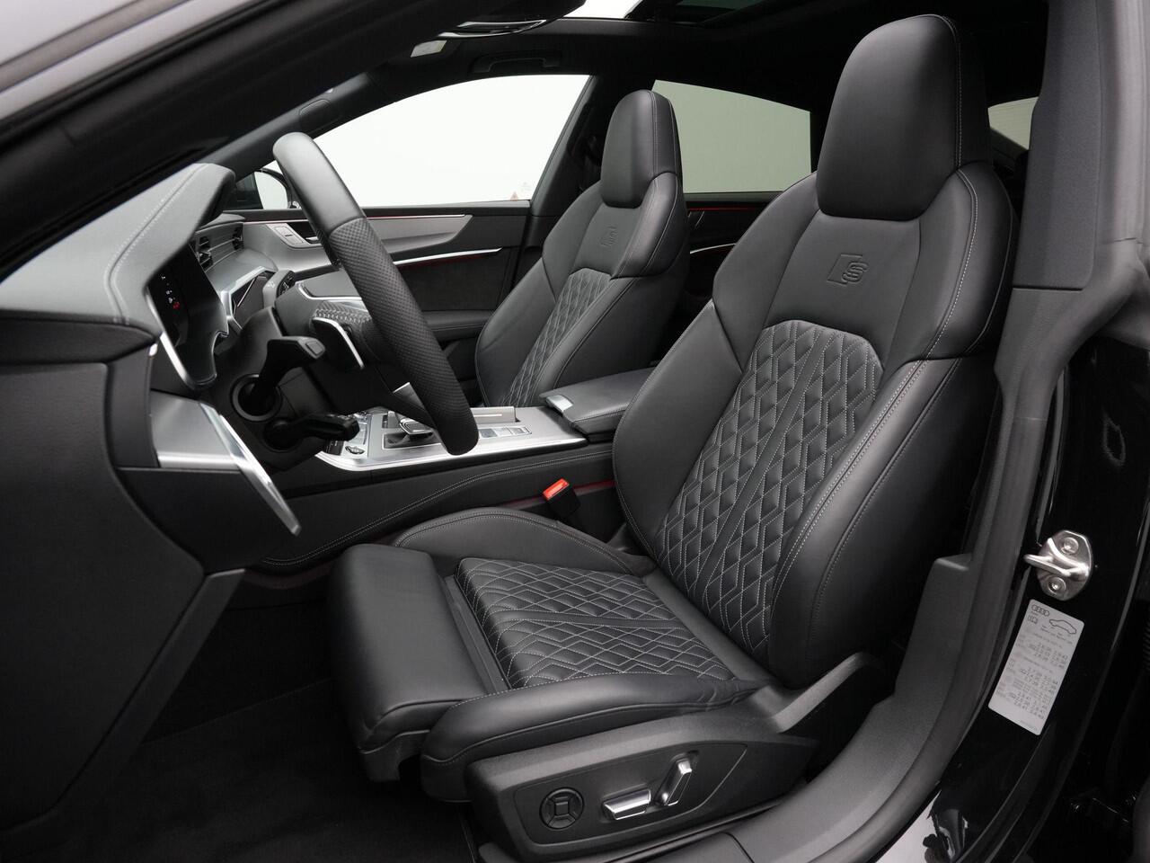 Audi A7 Sportback 55 TFSI e 367 pk S-tronic quattro Competition / S-Line | Panoramadak | Trekhaak | Valcona leder | Laser LED | Demperregeling | Head-up display | 360 camera | Bang & Olufsen