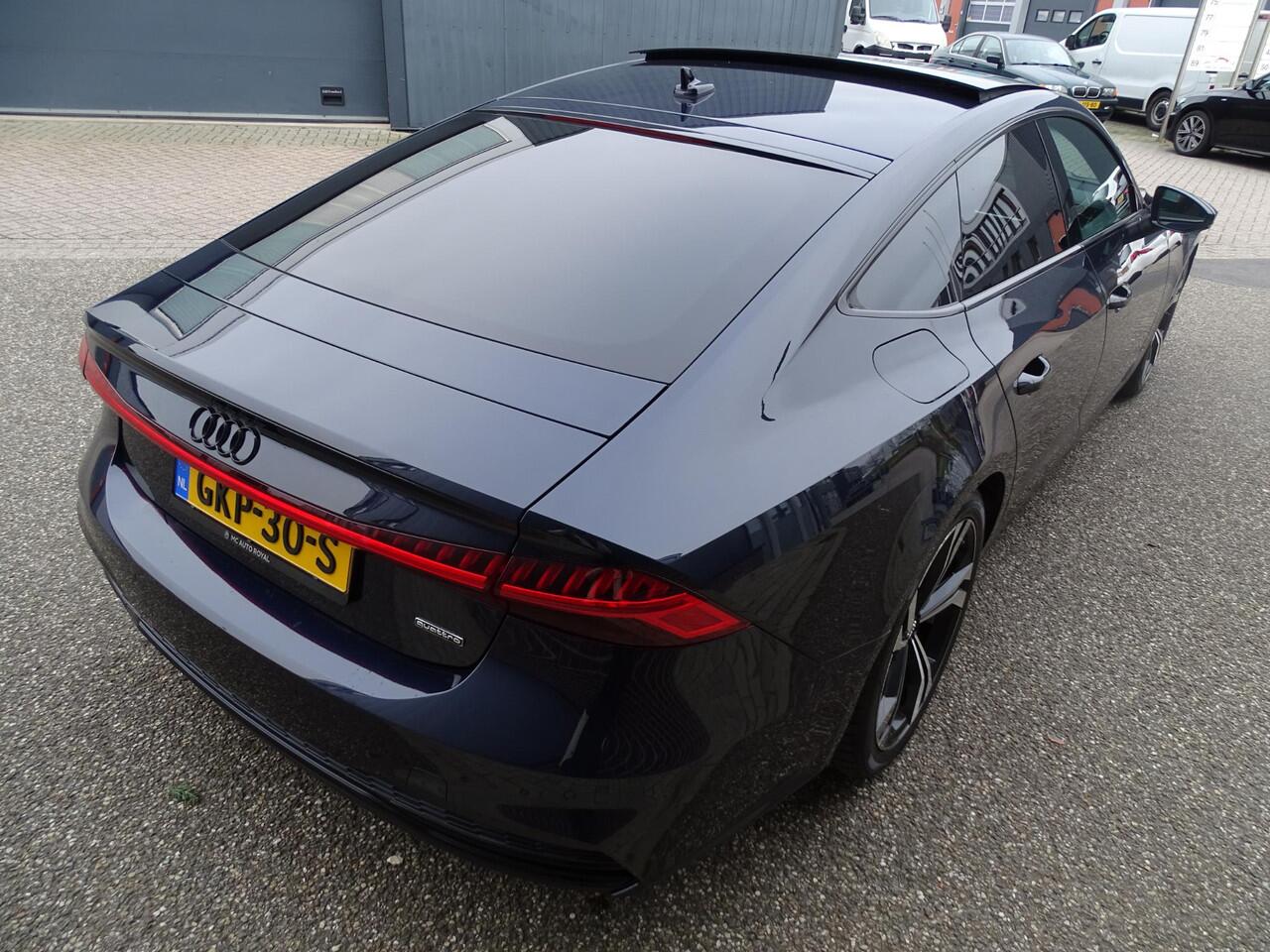 Audi A7 Sportback 50 TFSI e quattro Pro Line S PANORAMA DAK | SFEERVERLICHTING | 360 CAMERA | VERWARMDE/GEKOELDE STOELEN | BANG & OLUFSEN | LEDER | NAVIGATIE | ADAPTIEVE CRUISE CONTROL | DODEHOEK DETECTIE | MATRIX KOPLAMPEN |