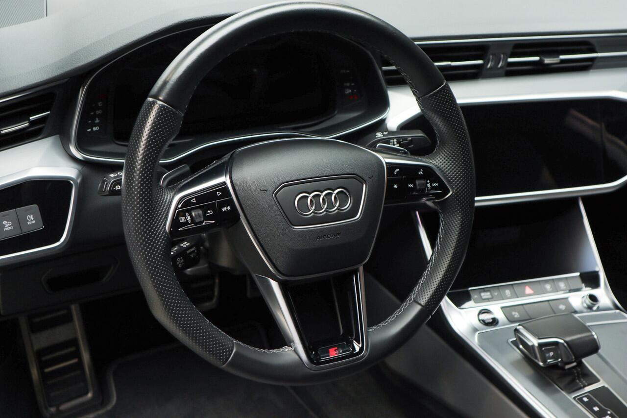 Audi A7 Sportback 55 TFSI quattro S-Line Competition HUD B&O Leer Navi Virtual ACC Elektr. achterklep Camera Stoelverwarming LM velgen BTW auto