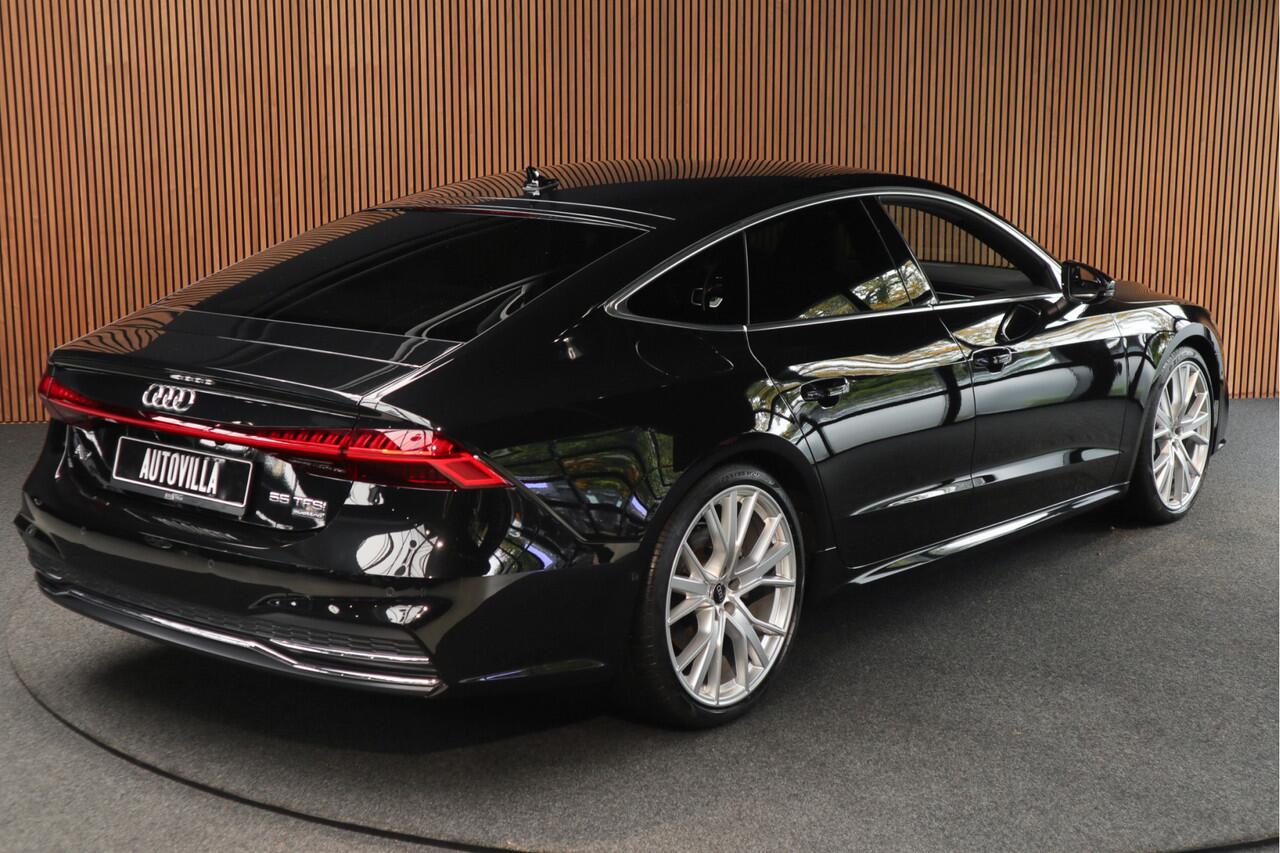 Audi A7 Sportback 55 TFSI quattro S-Line Competition HUD B&O Leer Navi Virtual ACC Elektr. achterklep Camera Stoelverwarming LM velgen BTW auto