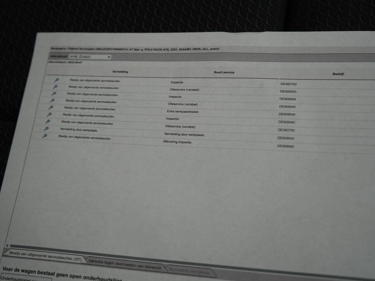 Audi A7 Sportback 50 TFSI e quattro S Line Plug In Hybrid 299pk Dealer O.H PHEV | Panodak | Adaptive Cruise | 360 Camera | Alcantara Sportstoelen Memory & Verwarmd | Apple Carplay | Blis | Navigatie | Virtual | DAB | 20"L.M |