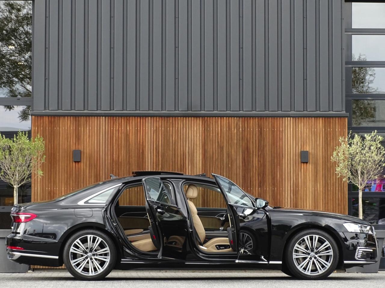 Audi A8 60 TFSIe 449PK V6 / B&O / Alcantara / Massage / TV / Matrix