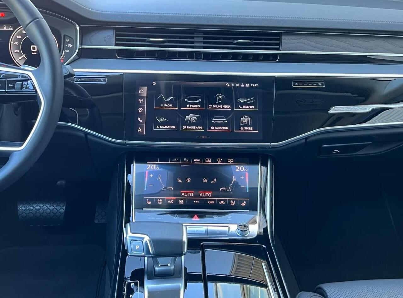 Audi A8 60 TFSI e quattro Lang 463 PK ACC Bang en Olufsen Dynamic All-wheel Steering Head-Up Massage Stoelkoeling