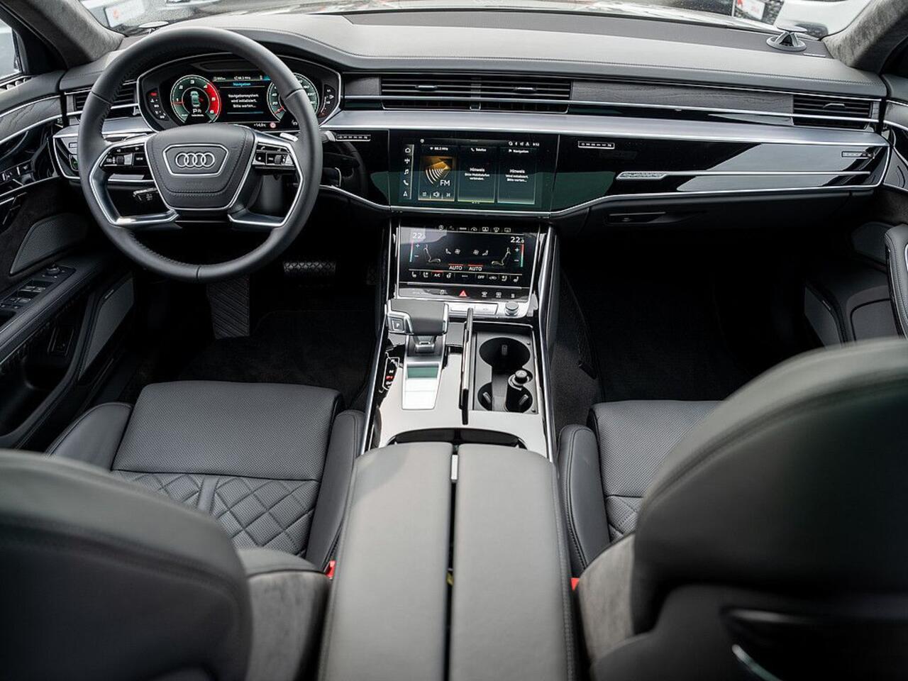 Audi A8 50 TDI Quattro 286 PK ACC Nachtzicht Stoelkoeling en massage Bang en Olufsen Glazen Schuifdak