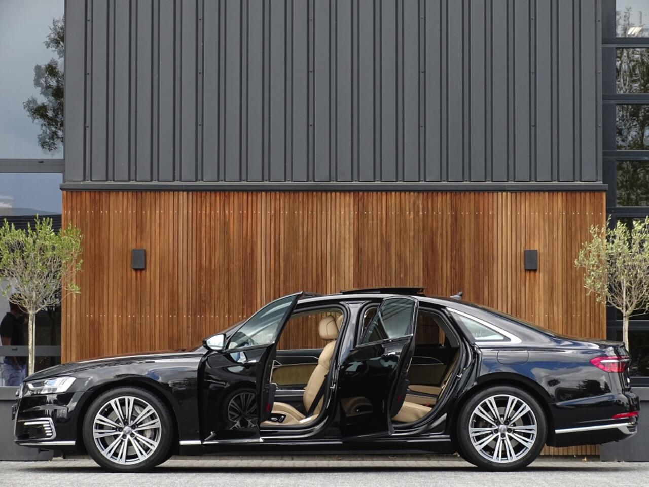 Audi A8 60 TFSIe 449PK V6 / B&O / Alcantara / Massage / TV / Matrix