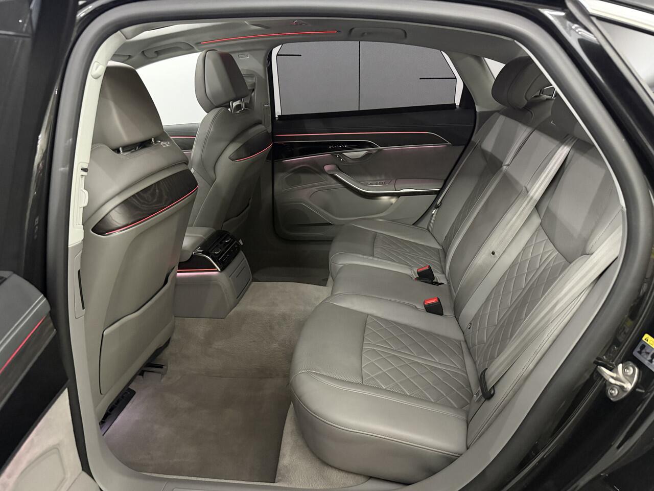 Audi A8 60 TFSI e quattro Lang Pro Line Plus Plug-in Pano, Leder, 360 Camera, Head-up display, Navi, Elektrische achterklep, Memory stoelen, Elektrische verstelbaar stoelen