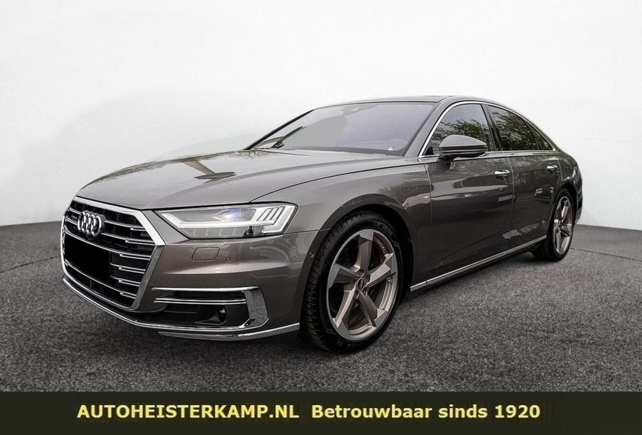 Audi A8 50 TDI Quattro 286 PK ACC Nachtzicht Stoelkoeling en massage Bang en Olufsen Glazen Schuifdak