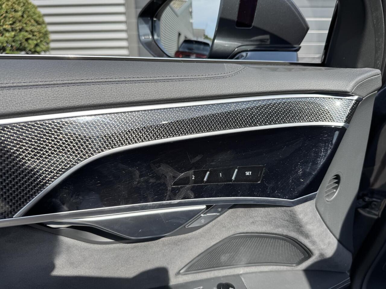 Audi A8 60 TFSI e quattro Lang S-Line | 360* Camera | Bang&Olufsen | Carbon | Stoelventilatie/Verwarming |