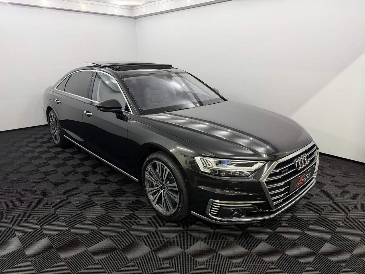 Audi A8 60 TFSI e quattro Lang Pro Line Plus Plug-in Pano, Leder, 360 Camera, Head-up display, Navi, Elektrische achterklep, Memory stoelen, Elektrische verstelbaar stoelen