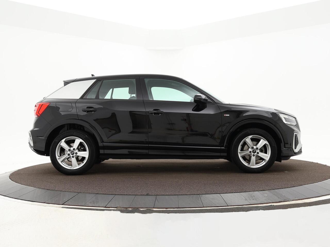 Audi Q2 35 TFSI 150pk S-tronic S Edition · Camera · Apple/Android Car Play · Navigatie · P-Sensoren · Matrix LED · Trekhaak · 17'' Inch · Garantie t/m 15-05-2027 of 100.000km