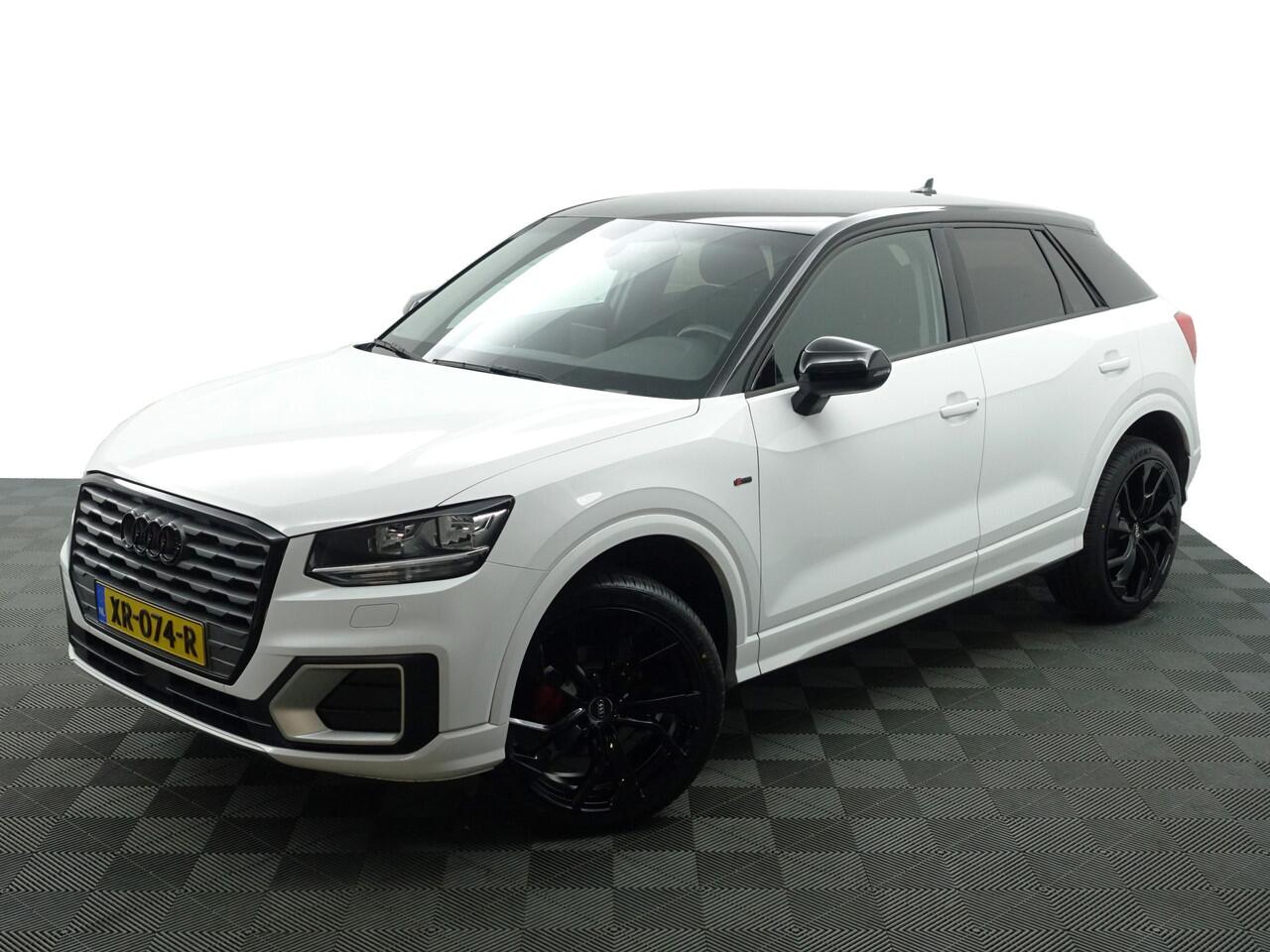Audi Q2 35 TFSI 150pk S Line Aut- Two Tone, Navigatie, Park Assist, Privacy Glass, Clima, Cruise, Sport Interieur