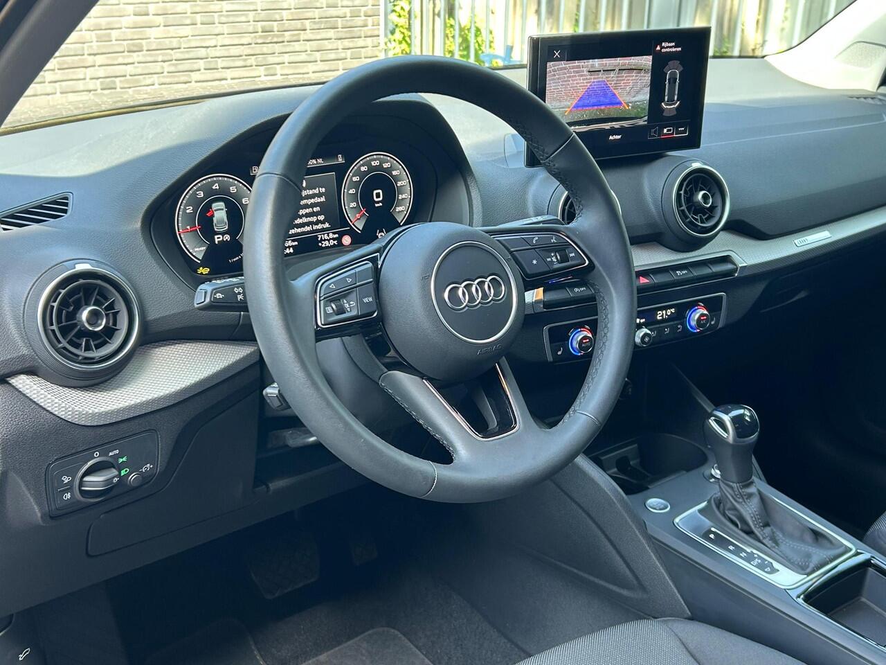 Audi Q2 35 TFSI Prestige l Navi Touchscreen l Virtual Cockpit l LED l Electrische Achterklep l Stoelverwarming