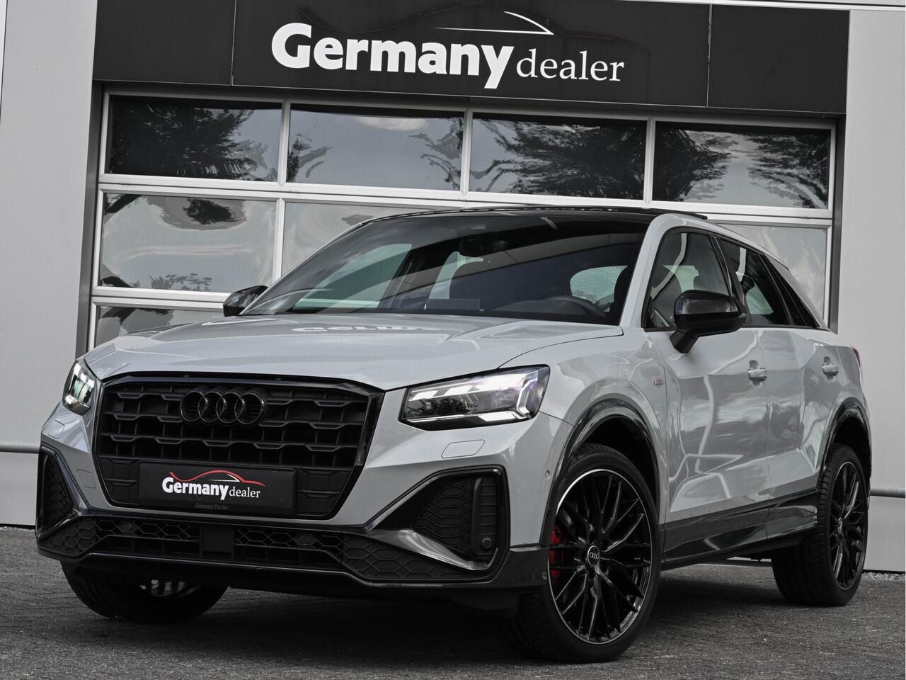 Audi Q2 35TFSI 150pk S-Line Pfeilgrau Pano B&O Virtual Matrix Camera 19-Inch