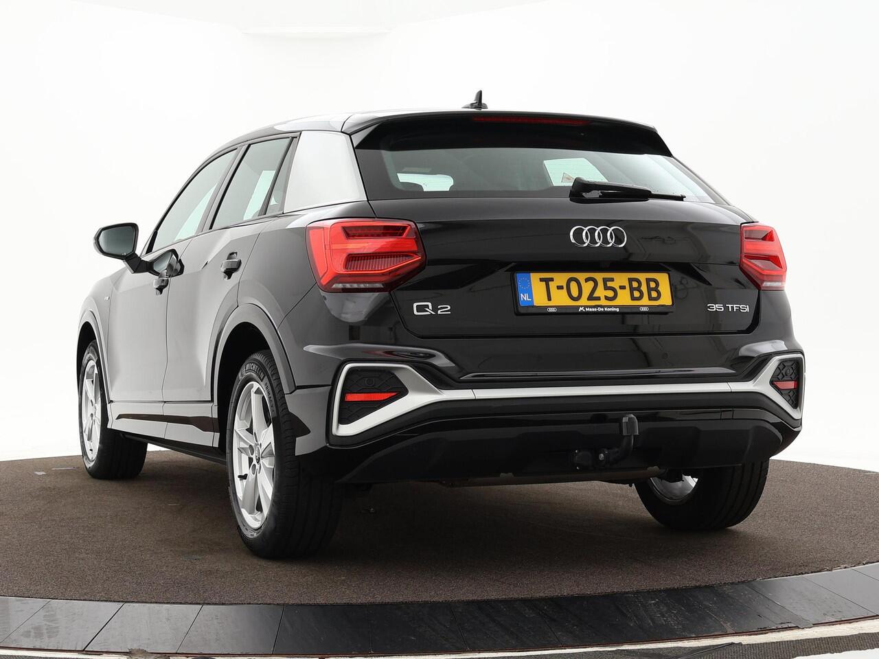 Audi Q2 35 TFSI 150pk S-tronic S Edition · Camera · Apple/Android Car Play · Navigatie · P-Sensoren · Matrix LED · Trekhaak · 17'' Inch · Garantie t/m 15-05-2027 of 100.000km