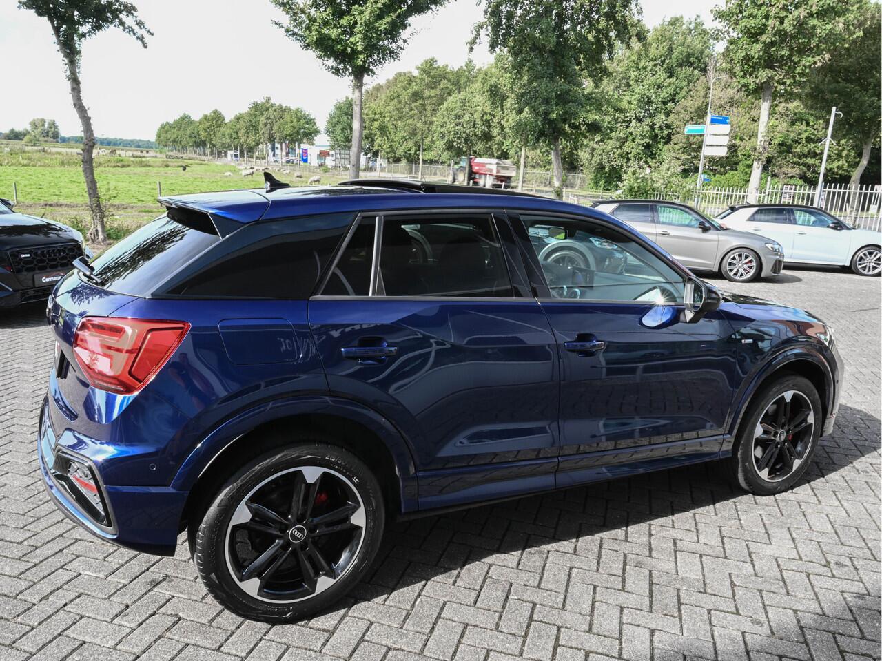 Audi Q2 35TFSI 150pk S-Line Pano Virtual Matrix Audi-Sound Dodehoek Elektr. klep VOL!!!