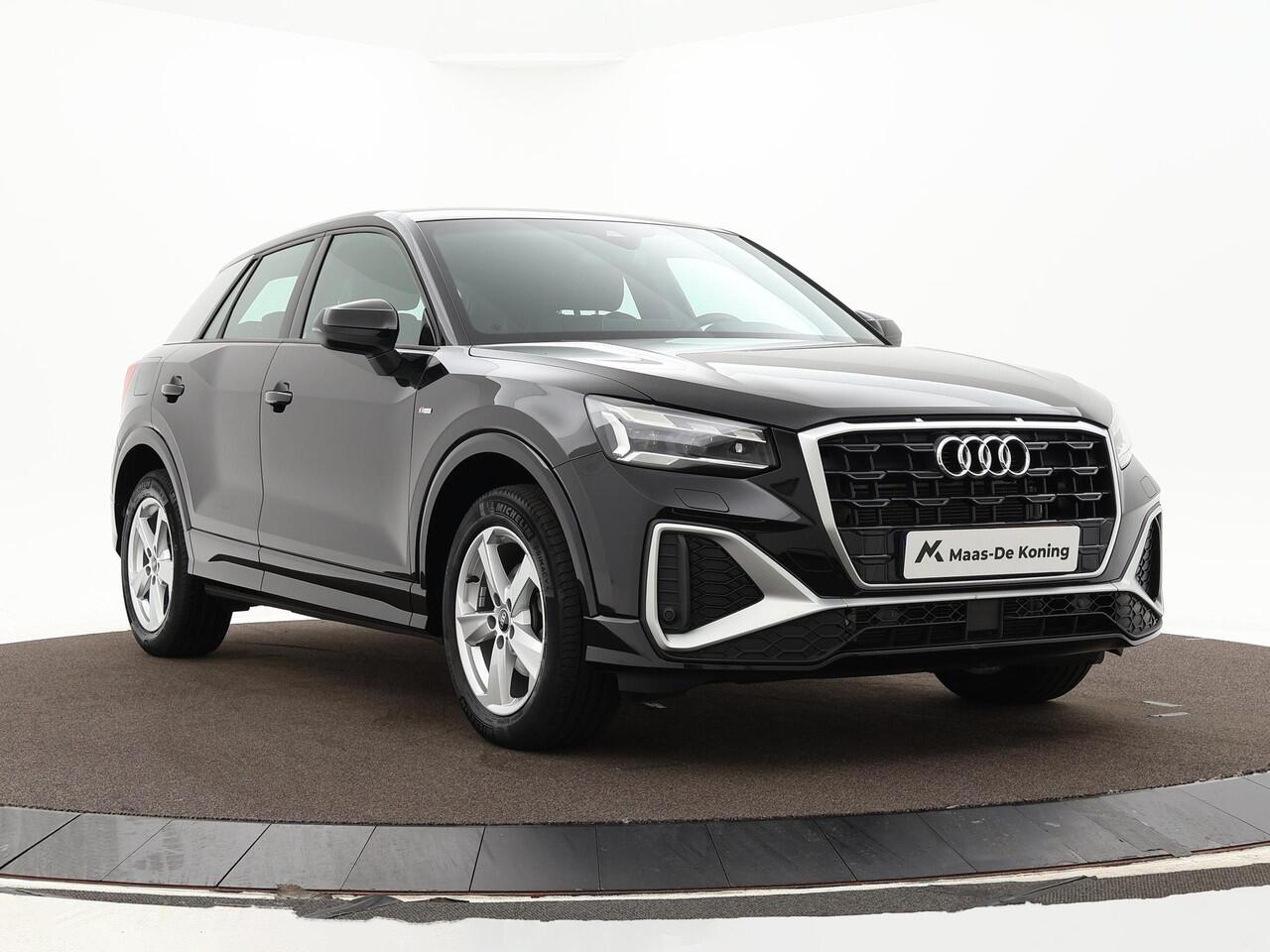 Audi Q2 35 TFSI 150pk S-tronic S Edition · Camera · Apple/Android Car Play · Navigatie · P-Sensoren · Matrix LED · Trekhaak · 17'' Inch · Garantie t/m 15-05-2027 of 100.000km