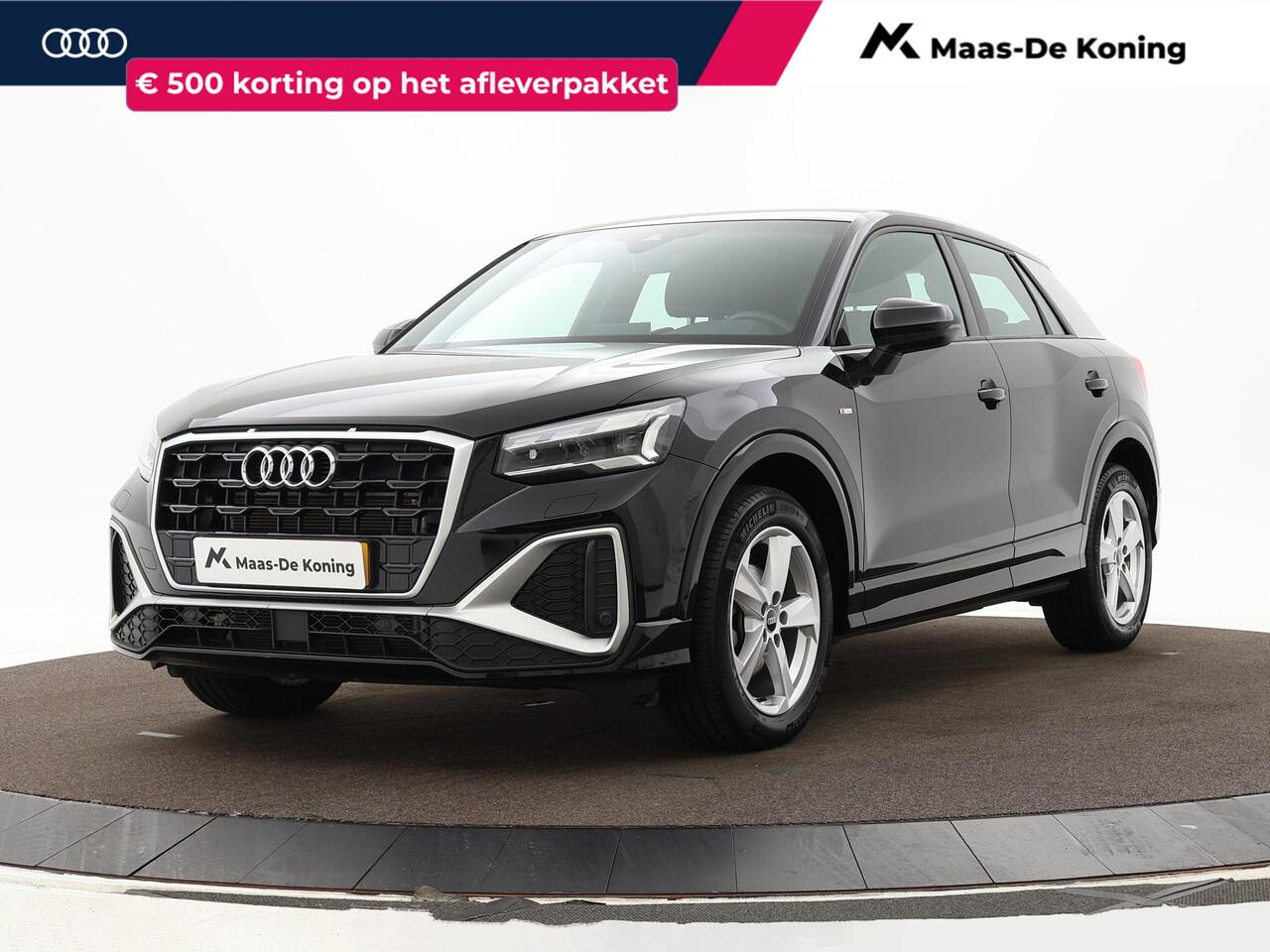 Audi Q2 35 TFSI 150pk S-tronic S Edition · Camera · Apple/Android Car Play · Navigatie · P-Sensoren · Matrix LED · Trekhaak · 17'' Inch · Garantie t/m 15-05-2027 of 100.000km