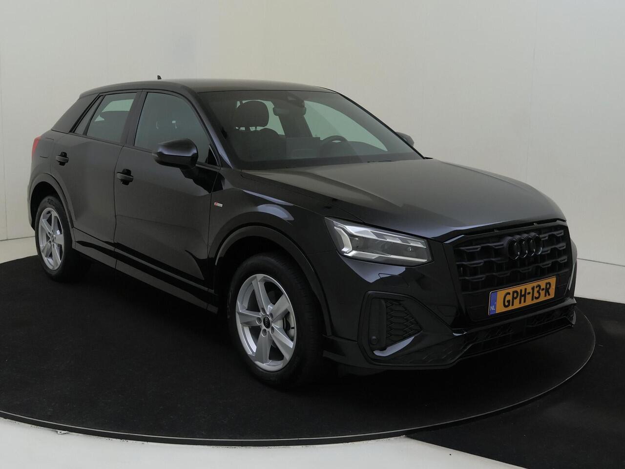Audi Q2 35 TFSI S Edition | LED matrix verlichting | Optiek zwart Plus | S-line interieur | Virtual cockpit | CarPlay | Draadloze telefoonlader | Cruise control |