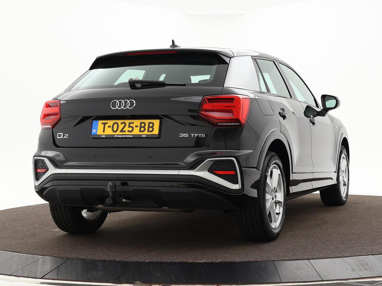 Audi Q2 35 TFSI 150pk S-tronic S Edition · Camera · Apple/Android Car Play · Navigatie · P-Sensoren · Matrix LED · Trekhaak · 17'' Inch · Garantie t/m 15-05-2027 of 100.000km