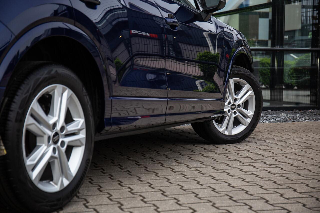 Audi Q2 35 TFSI S-Tronic Advanced edition , Navarrablauw , Adaptive cruise, Virtual cockpit,