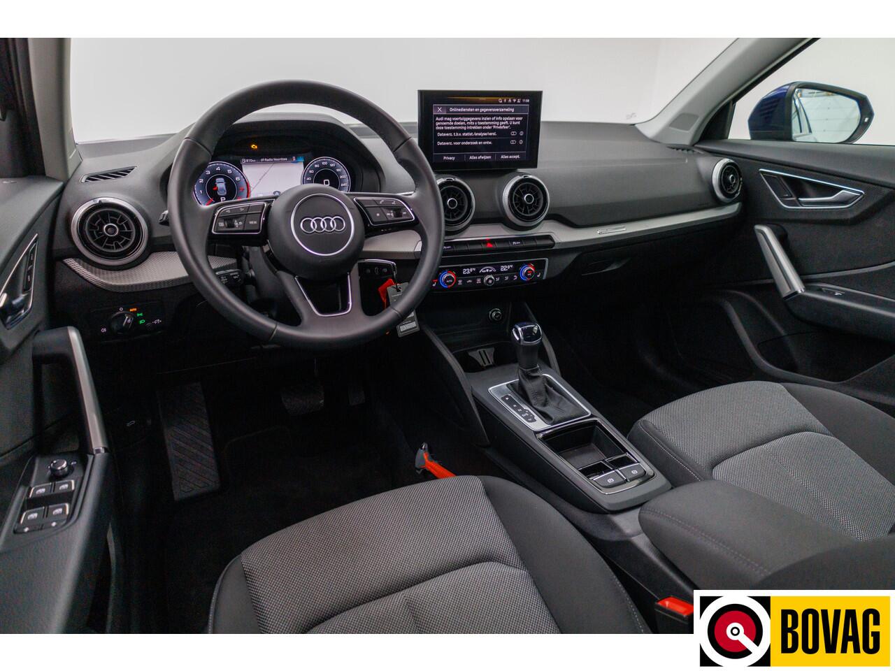 Audi Q2 35 TFSI Advanced ed. 150 PK | Stoelverwarming | Navigatie | Virtual cockpit | Adap. cruide | App. connect, Parkeersensoren achter, All season banden