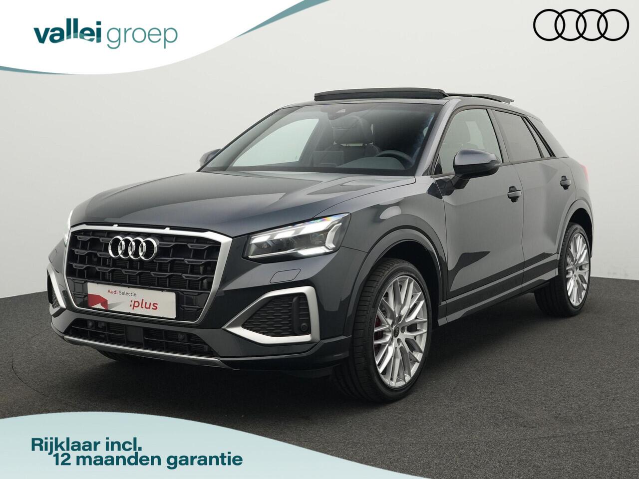 Audi Q2 35 TFSI 150 pk S-tronic S-Line | Panoramadak | Trekhaak | Sportonderstel | Sportstoelen | Side Assist | Remklauwen rood | 19 inch