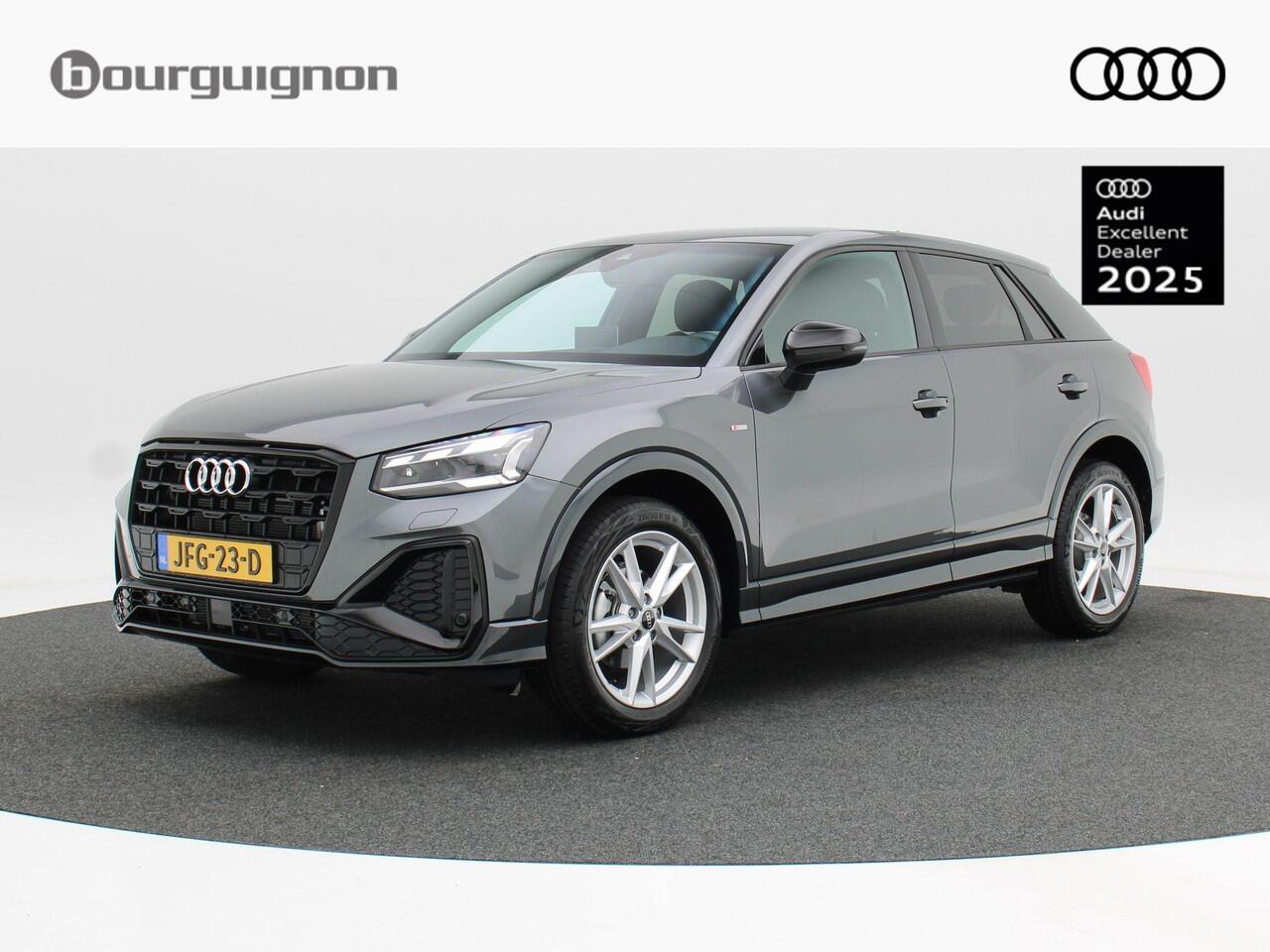 Audi Q2 35 TFSi 150 Pk Automaat S-Line | Trekhaak | Adaptive Cruise | Volledig Leder | Full LED | Camera | Navigatiesysteem | Stoel Verwarming | Elektrische Achterklep | Parkeersensoren | 18 Inch | 5.207 Km!