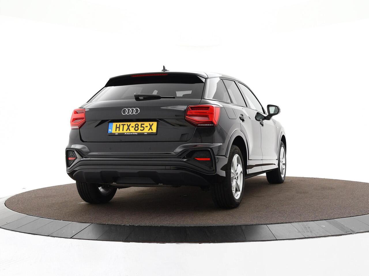 Audi Q2 35 TFSI 150pk S-tronic S Edition · Camera · Apple/Android Car Play · P-Sensoren · Stoelverwarming · 17'' Inch · Garantie t/m 13-07-2029 of 100.000km
