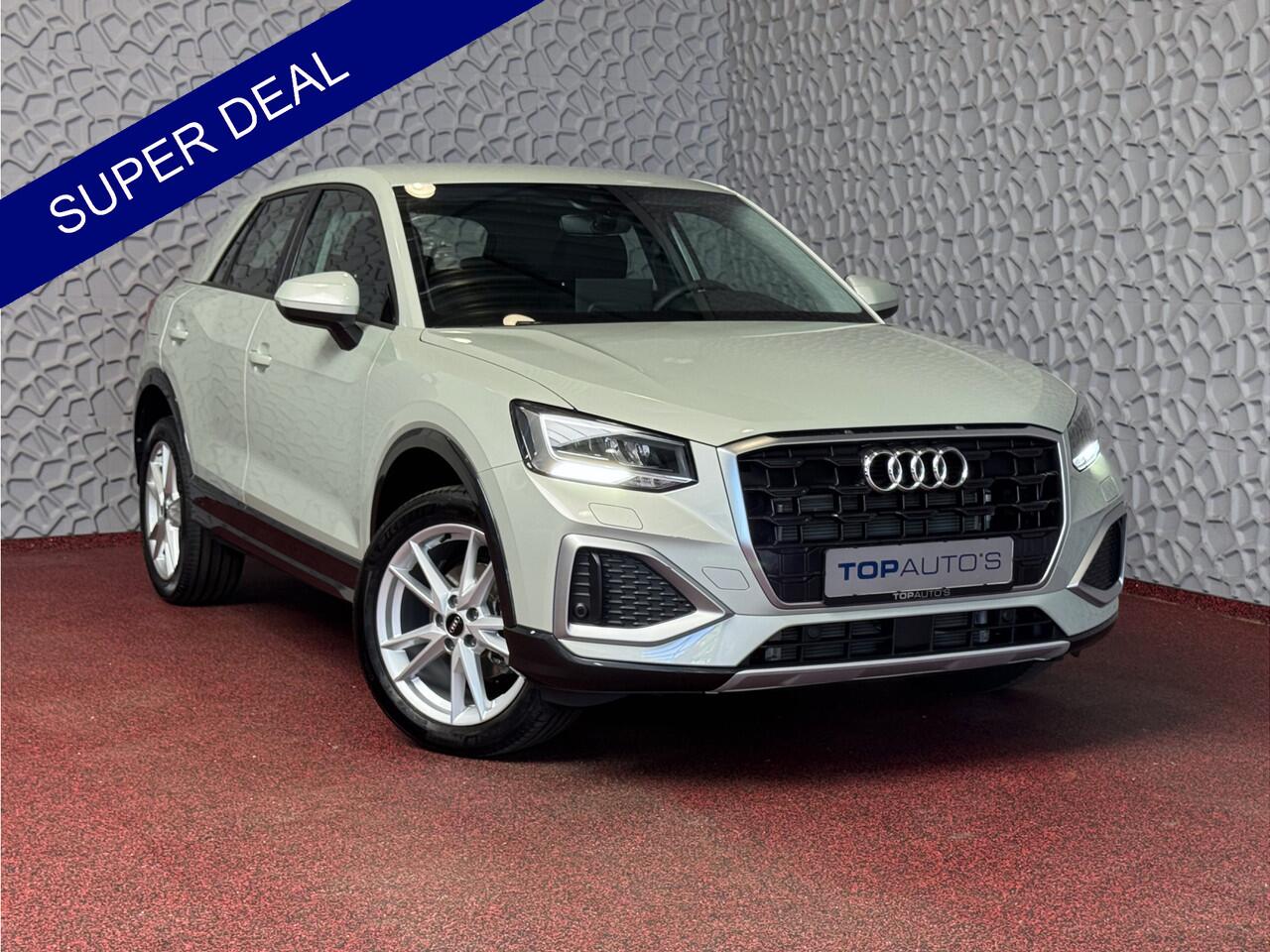 Audi Q2 35 TFSI 1.5 11/2024 ?NIEUW MODEL? S EDITION 150PK VIR.COCKPIT 18''LMV TOUCHSCREEN CARPLAY NAVI CAMERA LED STOELVERW. PDC 11/2024 "Audi rijden begint bij Topautos.nl - 20 Audi topmodellen direct op voorraad!"