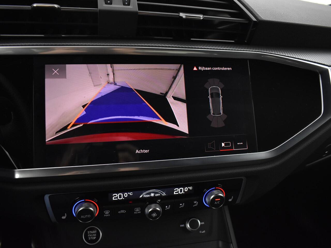 Audi Q3 45 TFSIe 245pk S-Tronic S Edition · Camera · Keyless · Side Assist · Inklap. Trekhaak · 20"Velgen · ACC · Stoelverwarming · Optiekpakket Zwart · Garantie t/m 11-01-2027 of 100.000km