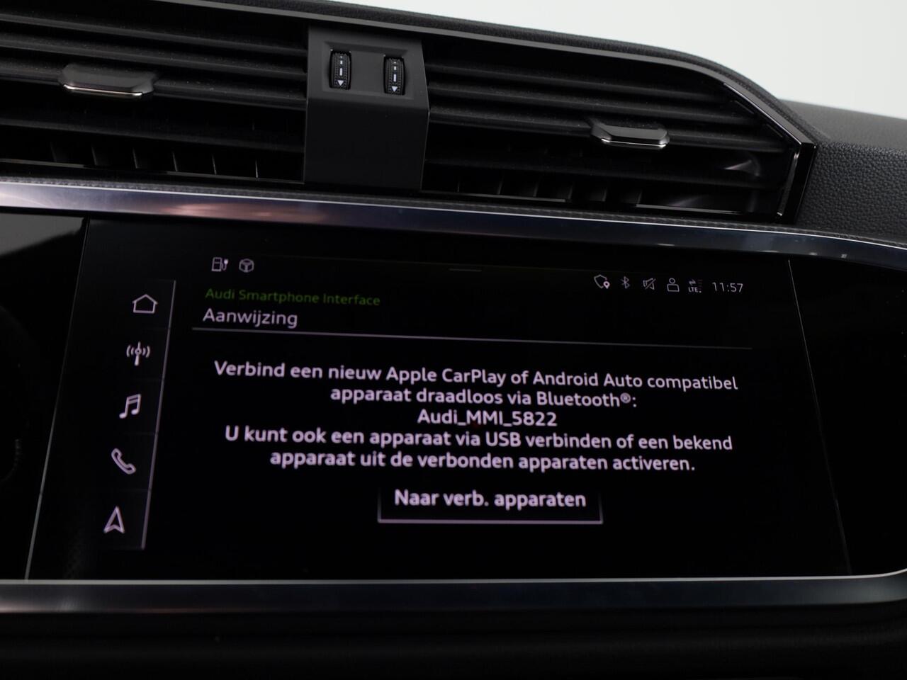 Audi Q3 Sportback 45 TFSI e S Edition 245pk | Lederen bekleding | Navigatie | Verwarmbare voorstoelen | Parkeercamera