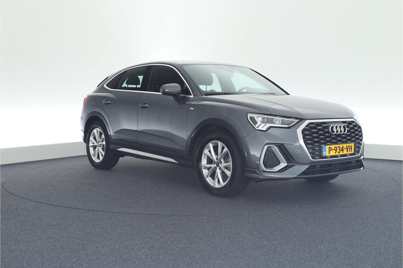 Audi Q3 Sportback 35 TFSI 150pk S-Tronic 2x S-Line Trekhaak Camera Led Virtual Cockpit Navigatie