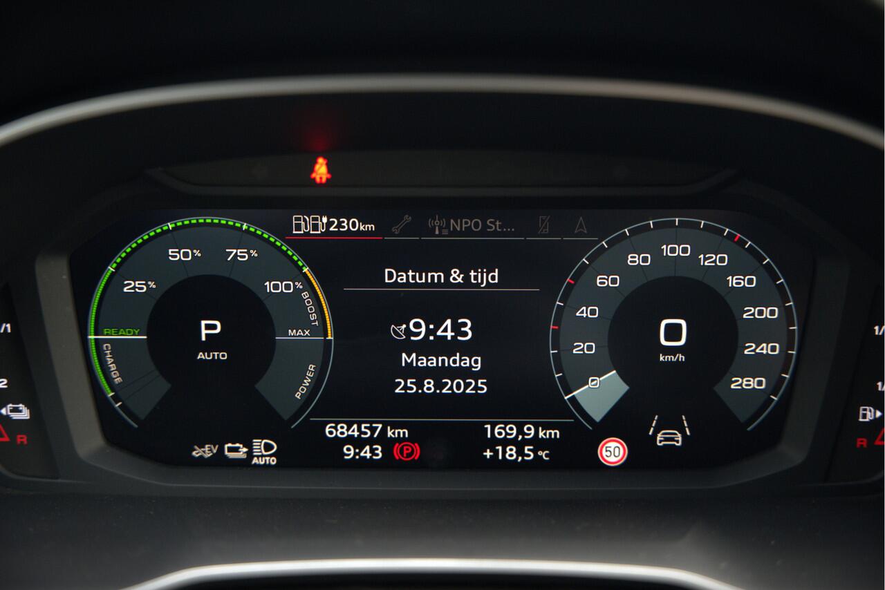 Audi Q3 45 TFSI e Advanced edition | Navigatie | Stoelverwarming | Parkeersensoren | Black Edition | Adaptive Cruise Control | DAB | Apple Carplay | Automaat | Digital Dash | LED | Dodehoekdetectie