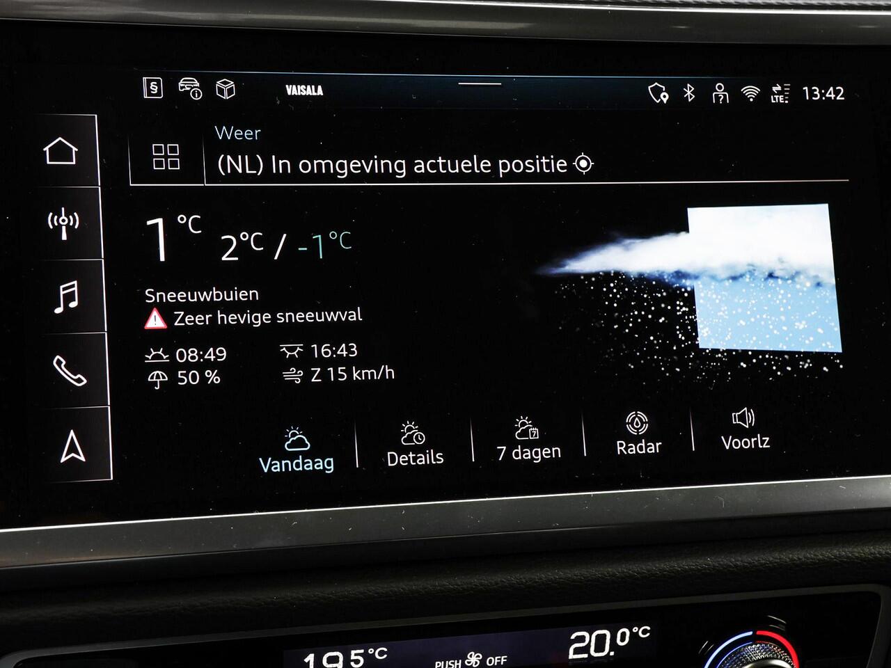 Audi Q3 Sportback 35 TFSI 150pk S-Tronic S Line · Apple/Android Car Play · Leder/Alcantara · Stoelverwarming · Garantie t/m 20-10-2029 of 100.000km · TOPDEAL