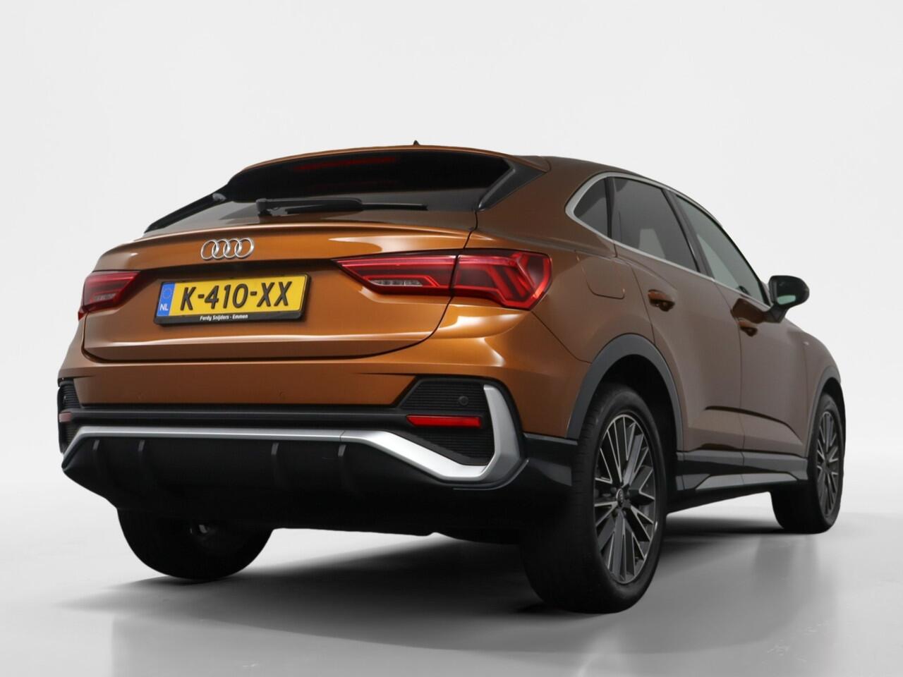 Audi Q3 Sportback TFSI 150 PK S-LINE Edition (Audi EXCLUSIVE), Orig. NL - 1e Eig. | B&O | Leer | 360 cam | Car Play | Stoelverw. | Virtual - RIJKLAAR