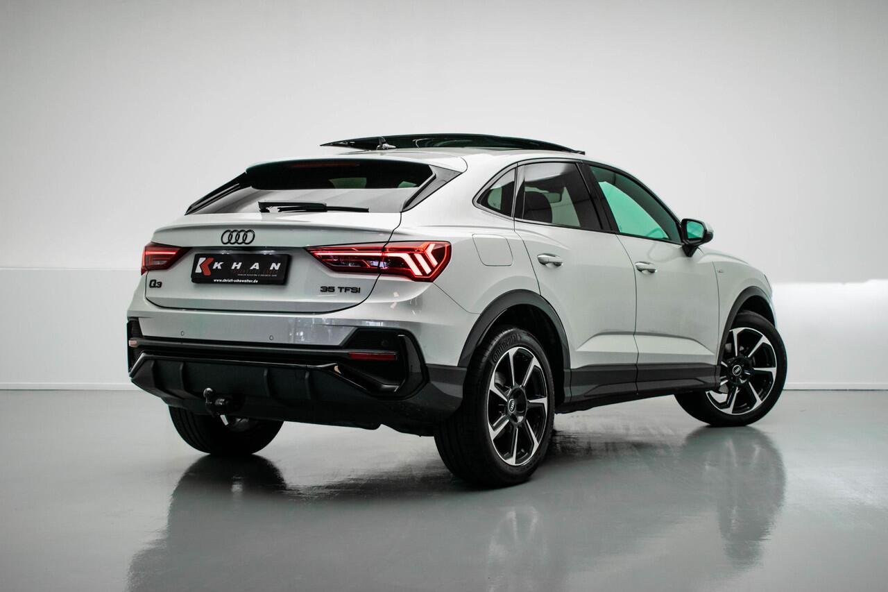 Audi Q3 Sportback 35 TFSI S Edition |Pano|3xS-Line|Sonos|Elek.Stoelen|Elek.Trekhaak|