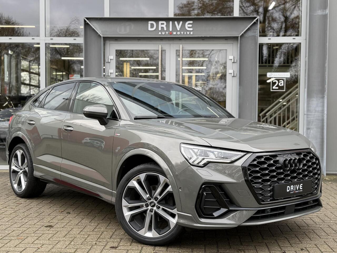 Audi Q3 Sportback 35 TFSI Pro Line S |Black optic|B&O|Ad.Cruise|Leer|MatrixLed|Cam|20"|Trekhaak