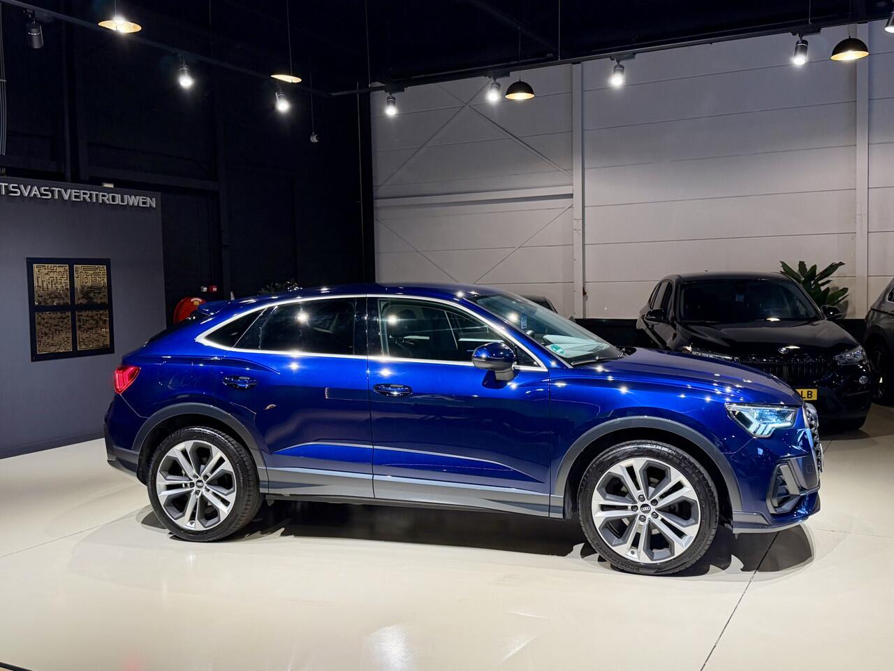 Audi Q3 Sportback 35 TFSI Matrix|Camera|Carplay|Keyless Blauw!