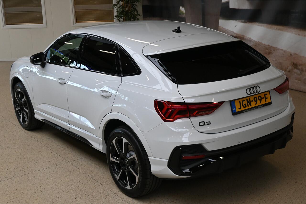 Audi Q3 Sportback 45 TFSIe 245pk S Edition | Matrix LED | Elek. klep | Keyless | 100% (Dealer) onderhouden label