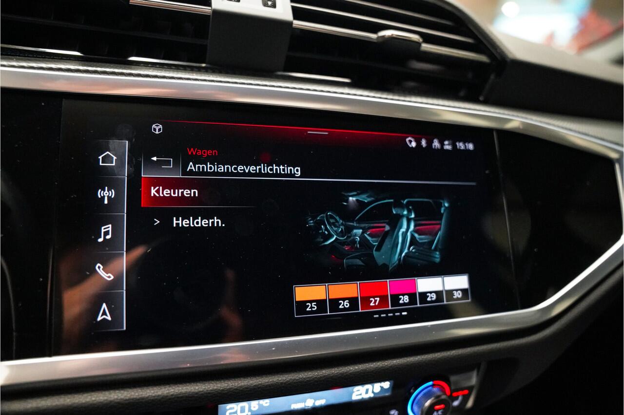 Audi Q3 45 TFSI e S-Line|20 inch|Zwart opt|360* cam|Alcantara|Acc
