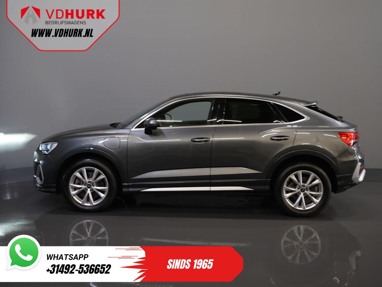 Audi Q3 Sportback 45 TFSI E-Tron 245 pk S-Line Cruise/ Virtual Cockpit/ Pano/ Carplay/ Stoelverw./ PDC/ Trekhaak